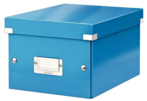 LEITZ SAKLAMA KUTUSU WOW CLICK &amp; STORE KÜÇÜK BOY L-6043 MAVİ