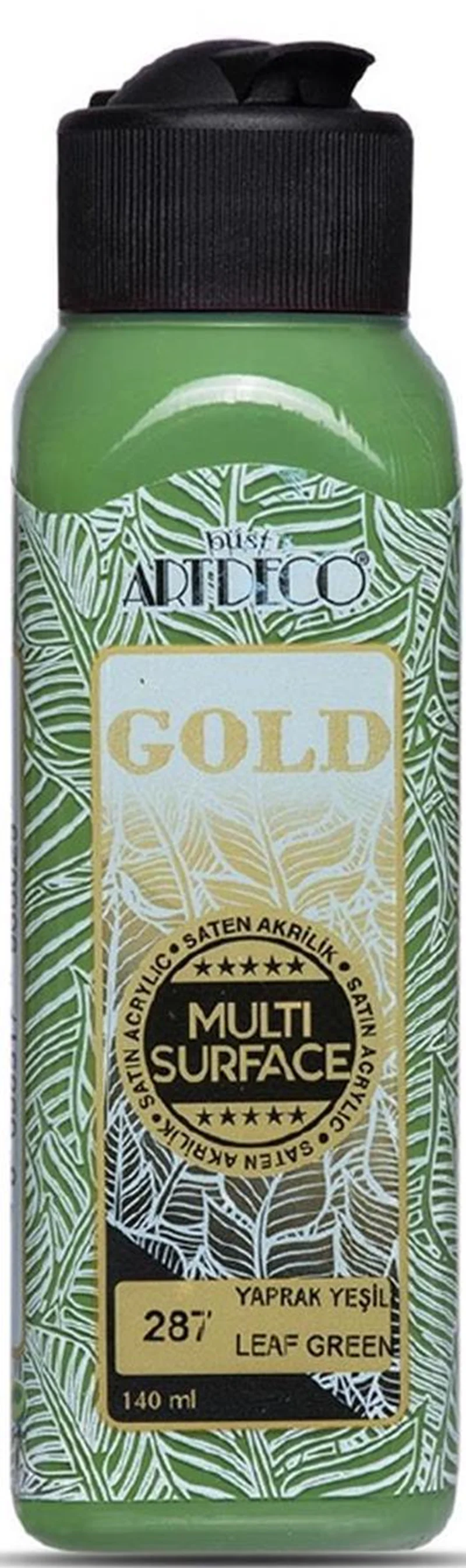 ARTDECO AKRİLİK BOYA GOLD MULTI-SURFACE 140 ML YAPRAK YEŞİLİ Y-G70R-287