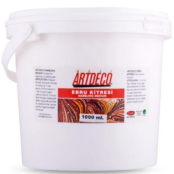 ARTDECO EBRU KİTRESİ TOZ 1 LT Y-016M-07