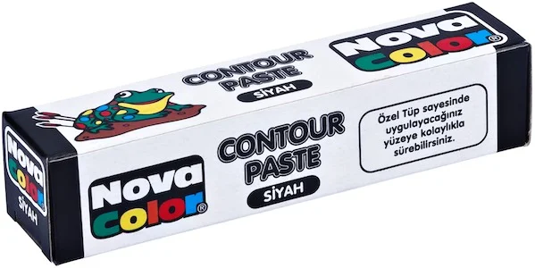NOVA COLOR CONTOUR (KONTUR) PASTE SİYAH NC-184