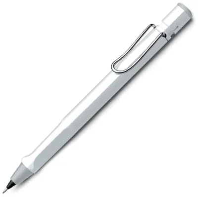 LAMY VERSATİL KALEM SAFARI METAL KLİPS BEYAZ 0.5 119B