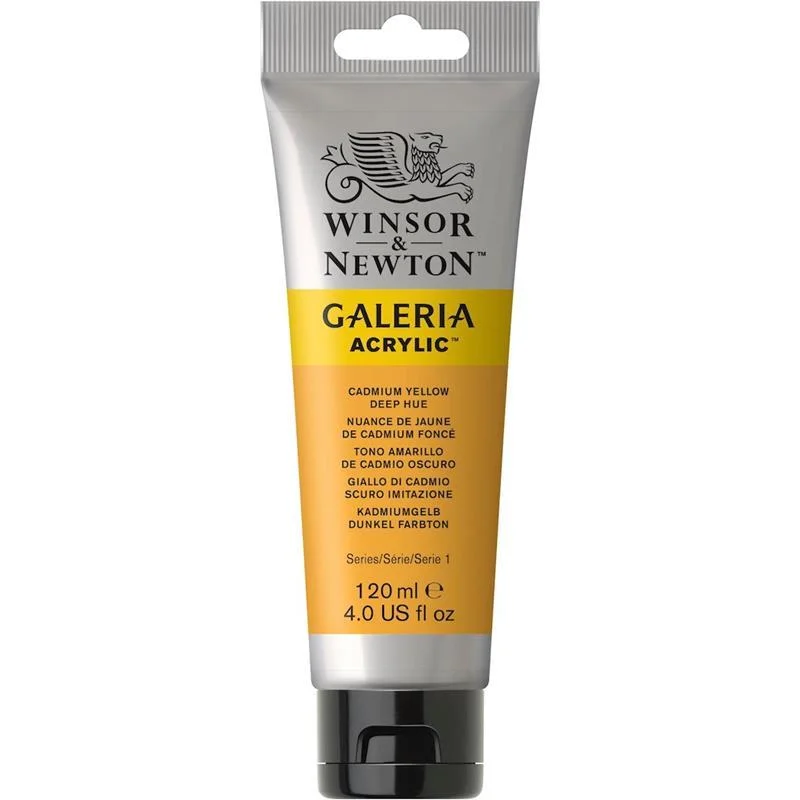 W&N AKRİLİK BOYA GALERIA 120 ML CADMIUM YELLOW DEEP HUE 115 WN-2131115