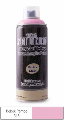 ARTDECO SPREY BOYA AKRİLİK 400 ML BEBEK PEMBE Y-400-315