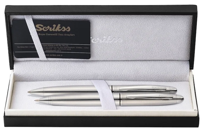 SCRIKSS TÜKENMEZ KALEM + VERSATİL KALEM SET 88 KROM