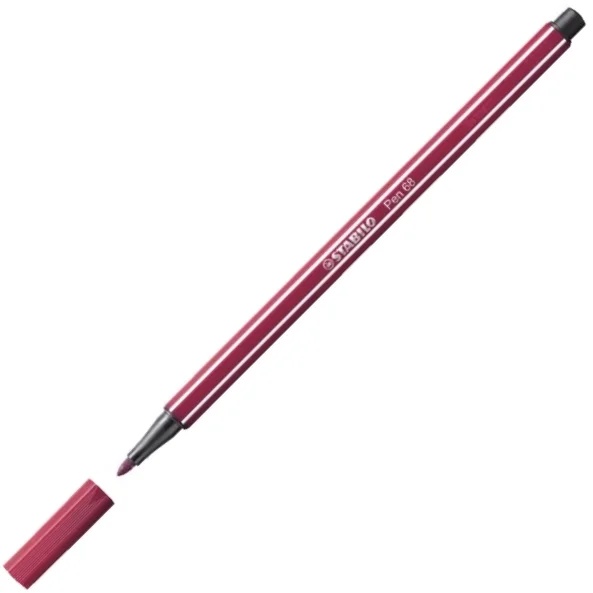 STABILO KEÇELİ KALEM PEN 68 VİŞNE ÇÜRÜĞÜ 68/19