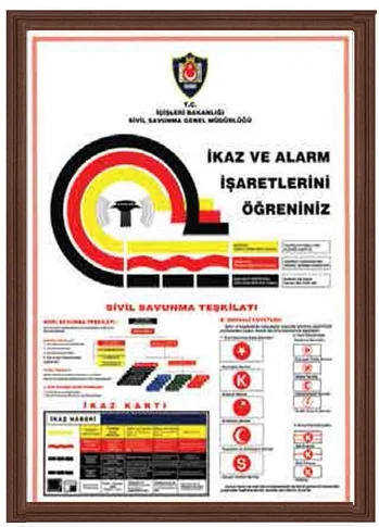 EKSTRAFİX UYARI LEVHASI 201 YUL-132 7x24.5 CM ÇIKIŞ-EXIT