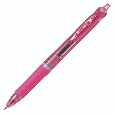 PILOT TÜKENMEZ KALEM ACROBALL BEGREEN 1.0 PEMBE BAB-15M-P-BG