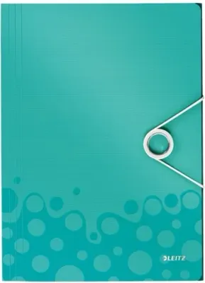 LEITZ LASTİKLİ DOSYA WOW ACTIVE İNCE L-4599 B.MAVİ