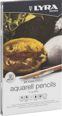 LYRA KURU BOYA REMBRANDT AQUARELL SET 12 LI METAL KUTU L2011120