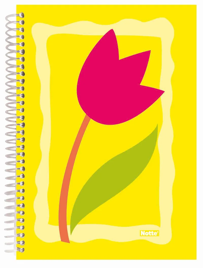 NOTTE DEFTER A5 FLOWER PP SPR.150YP.ÇİZGİLİ 64-207
