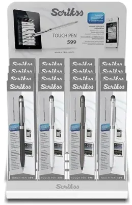 SCRIKSS TÜKENMEZ KALEM TOUCH PEN 599 STYLUS 16 LI STAND