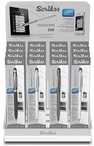 SCRIKSS TÜKENMEZ KALEM TOUCH PEN 599 STYLUS 16 LI STAND