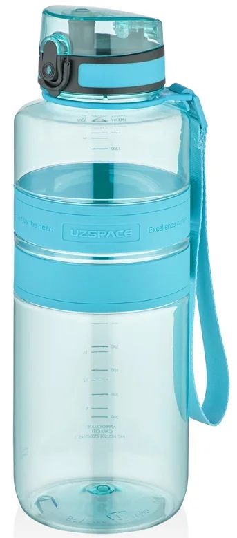 UZSPACE MATARA TRITAN 5032 1500 ML TURKUAZ