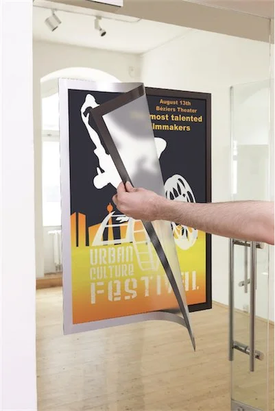 DURABLE ÇERÇEVE DURAFRAME POSTER 50x70 GÜMÜŞ 4996-G