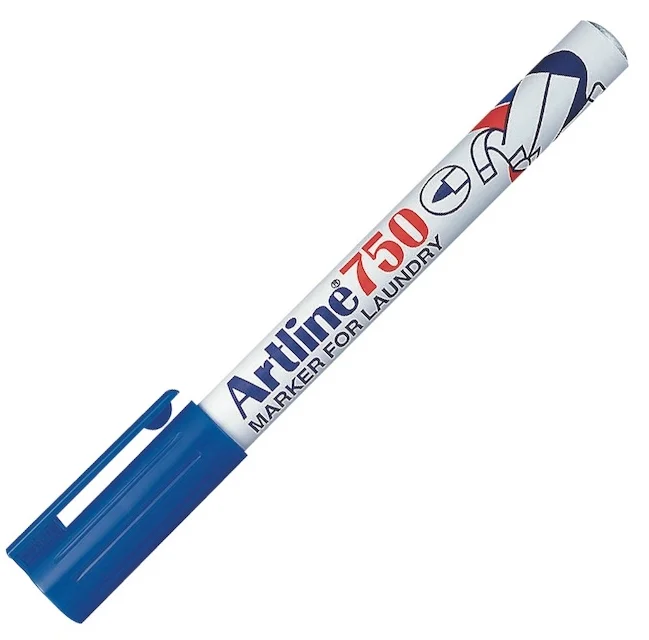 ARTLINE ÇAMAŞIR MARKÖRÜ 750 0.7 MAVİ A-EK-750 BLUE