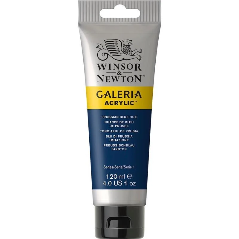 W&amp;N AKRİLİK BOYA GALERIA 120 ML PRUSSIAN BLUE HUE 541 WN-2131541