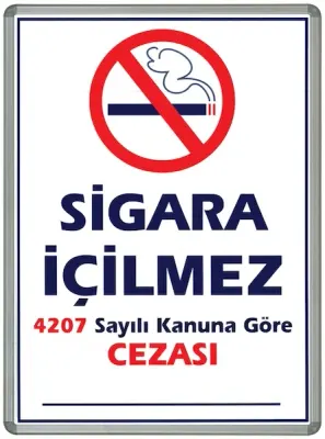 İNTER SİGARA İÇİLMEZ LAMİNE ÇERÇEVE 50X70 711-1L