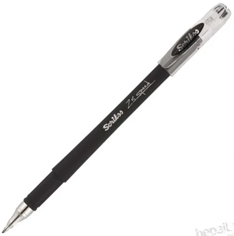 SCRIKSS OFFICE TÜKENMEZ KALEM SPEED JEL 0.5 SİYAH 12 Lİ KUTU