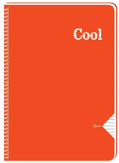 KESKİN DEFTER FREE A4 PP KAPAK SPİRALLİ 80 YP. DÜZ 320420