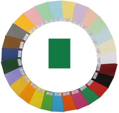 ALEX FON KARTONU 160GR 50X70 KOYU YEŞİL 100 LÜ 60