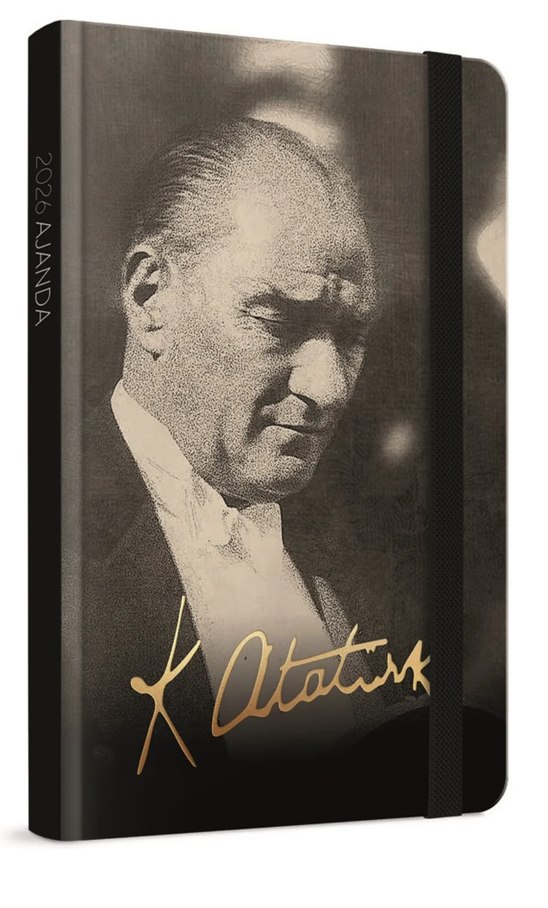 GIPTA AJANDA HAFTALIK 9x14 ATATÜRK SERT KAPAK 145-AKK