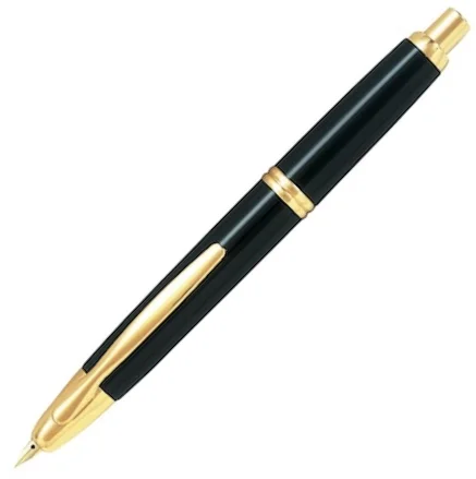 PILOT DOLMA KALEM CAPLESS ALTIN ACCENTS SİYAH MEDIUM FC-1500RG-M-B-COF