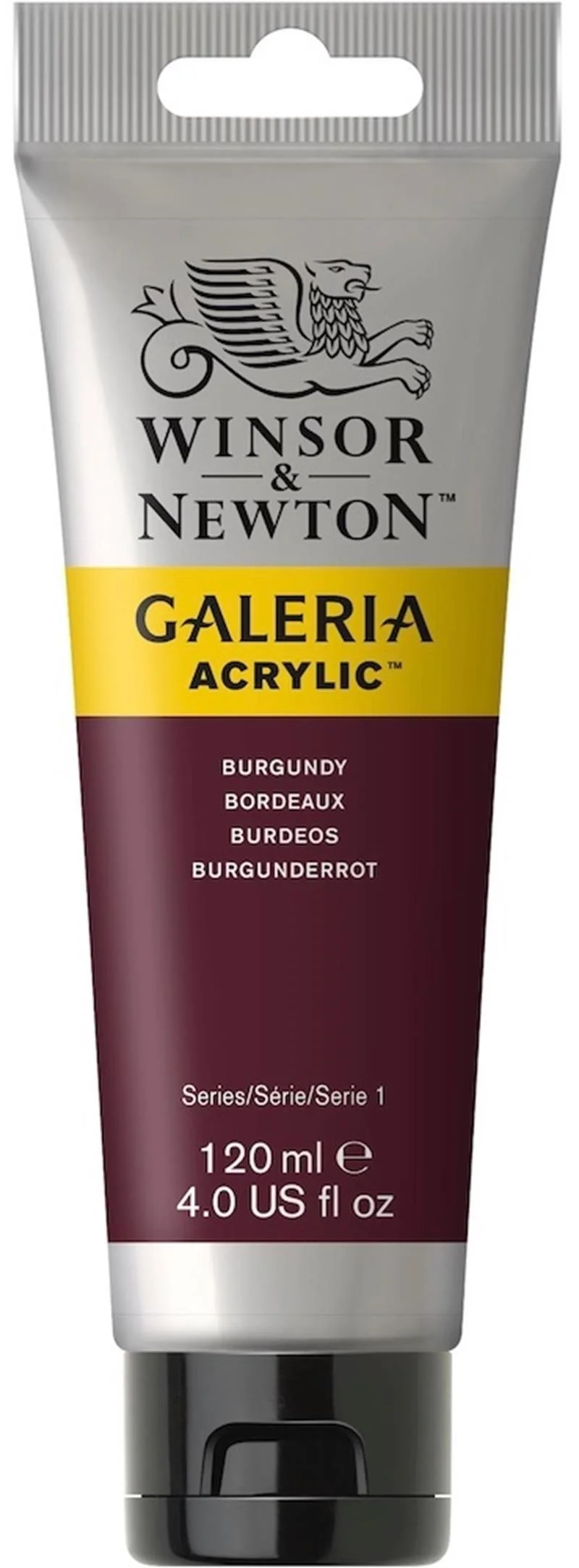 W&amp;N AKRİLİK BOYA GALERIA 120 ML BURGUNDY 075 WN-2131075