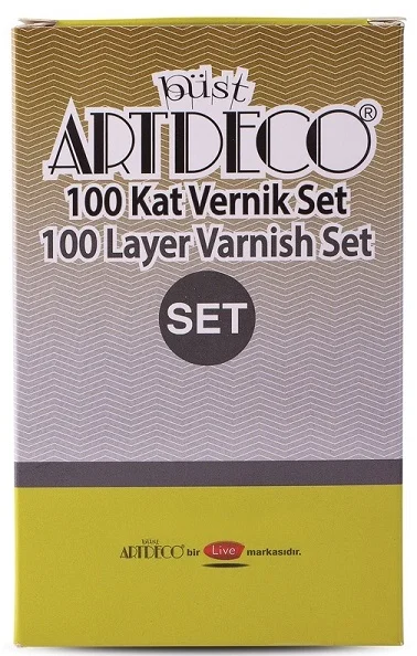 ARTDECO VERNİK SETİ 100 KAT Y-053S-1
