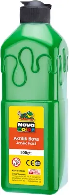 NOVA COLOR AKRİLİK BOYA 500 GR YEŞİL NC-384