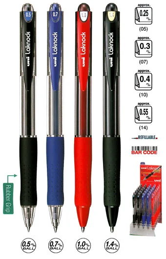 UNİ TÜKENMEZ KALEM LAKNOCK SN-100 0.7 YEŞİL