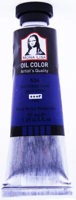 SÜDOR YAĞLI BOYA MONALISA 37 ML AÇIK MAVİ 534