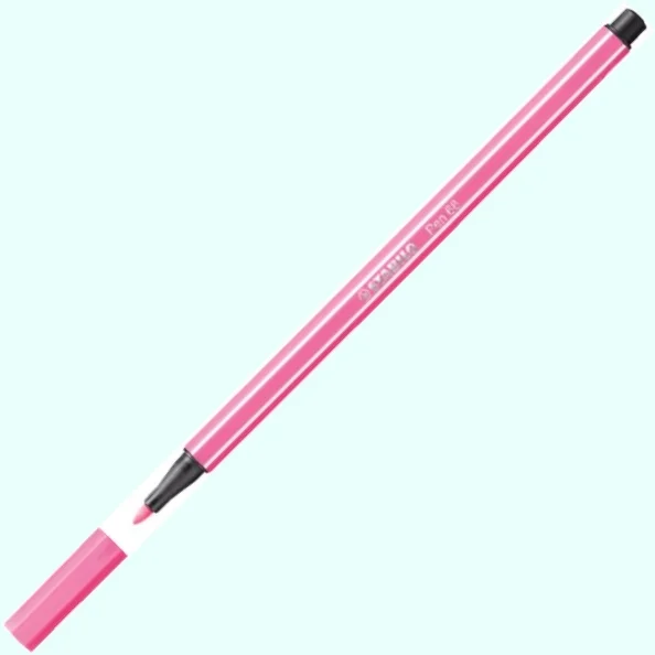 STABILO KEÇELİ KALEM PEN 68 AÇIK PEMBE 68/17