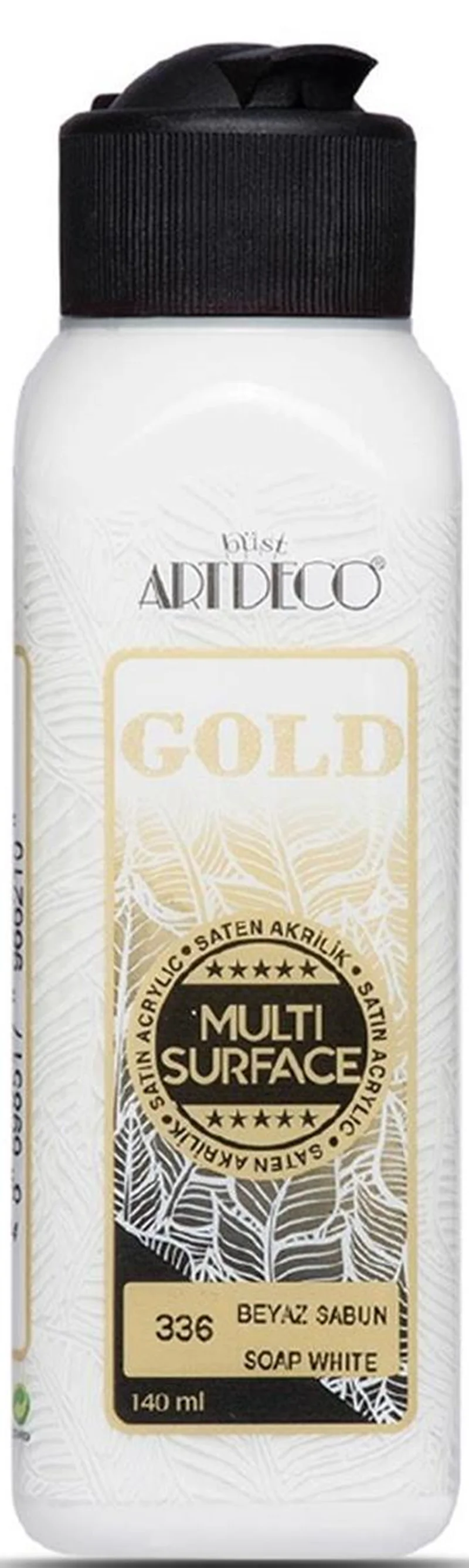 ARTDECO AKRİLİK BOYA GOLD MULTI-SURFACE 140 ML BEYAZ SABUN Y-G70R-336
