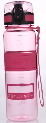 UZSPACE MATARA TRITAN 5025 500 ML PEMBE