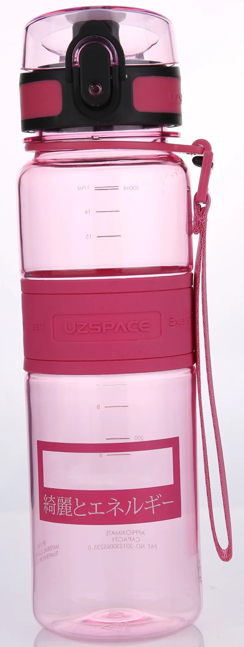 UZSPACE MATARA TRITAN 5025 500 ML PEMBE