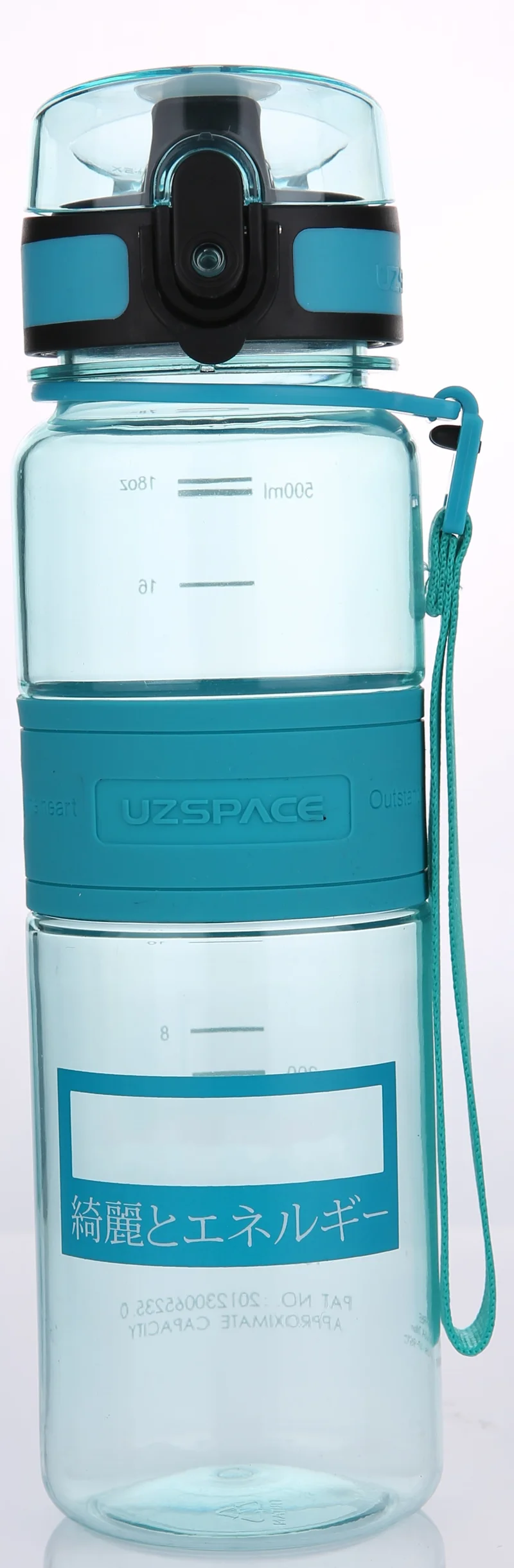 UZSPACE MATARA TRITAN 5025 500 ML TURKUAZ