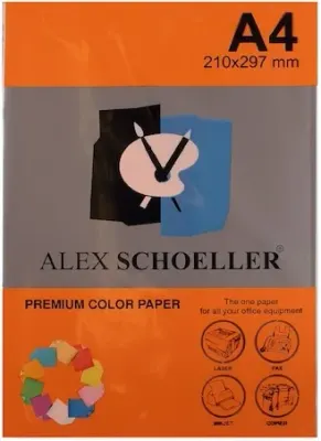 ALEX FOTOKOPİ KAĞIDI A4 TURUNCU 500 LÜ ALX-640
