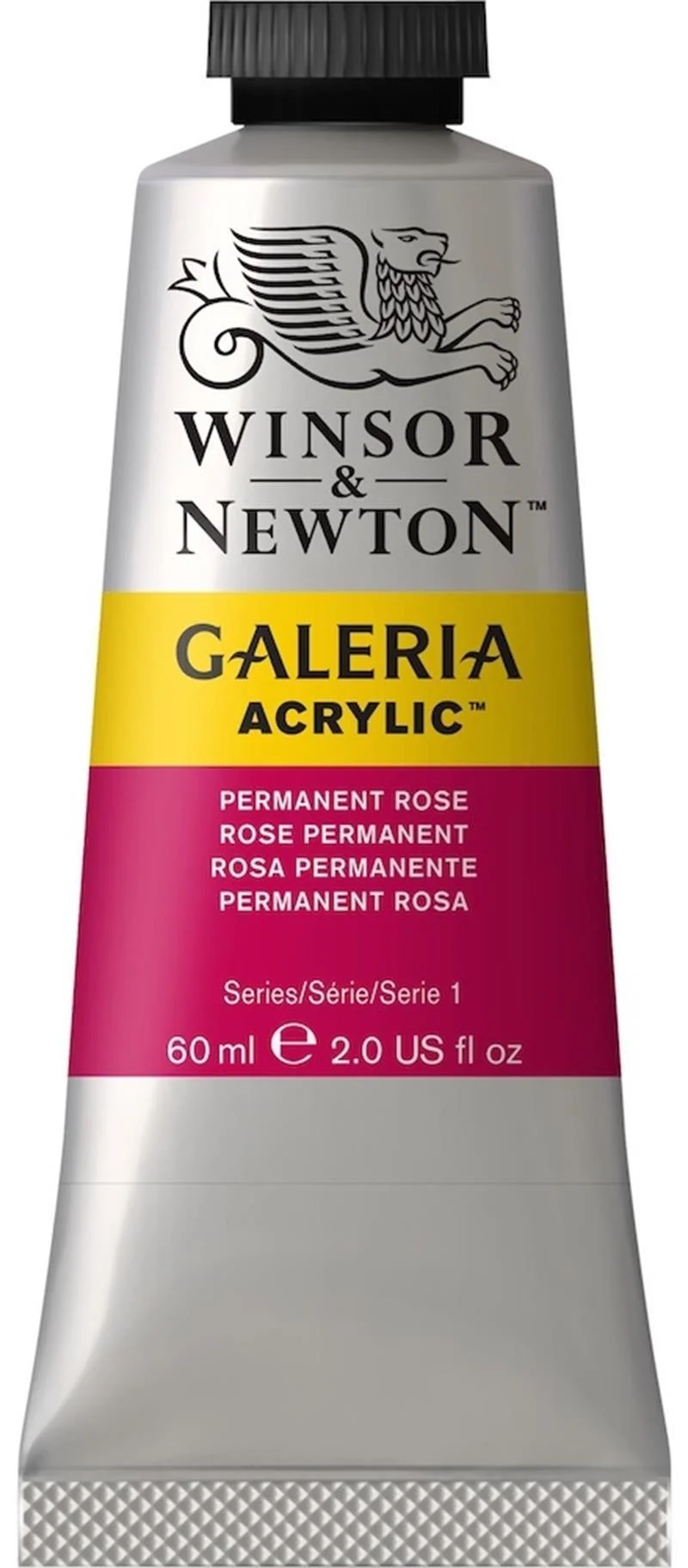 W&amp;N AKRİLİK BOYA GALERIA 60 ML PERMANENT ROSE 502 WN-2120502