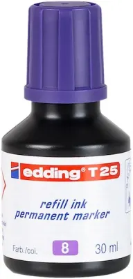EDDING PERMANENT MÜREKKEP 25 ML E-T25 KAHVERENGİ