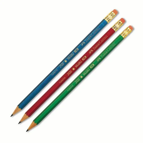 FABER KURŞUN KALEM KÖŞELİ SİLGİLİ 2120 212000