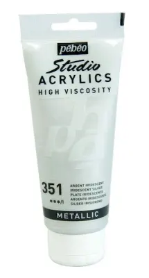 PEBEO AKRİLİK BOYA STUDIO 100 ML 832*351 IRIDESCENT SILVER