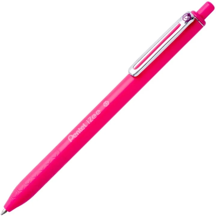 PENTEL ROLLER KALEM IZEE BX467 0.7 MEKANİZMALI PEMBE Y BX467-P