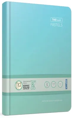 GIPTA DEFTER THEBOOK PASTELS 20x28 İPLİK DİKİŞLİ SERT KAPAK 200 YP. KARELİ 3305