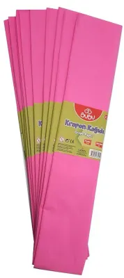 BU-BU KREPON KAĞIDI PEMBE 10 LU KR0007