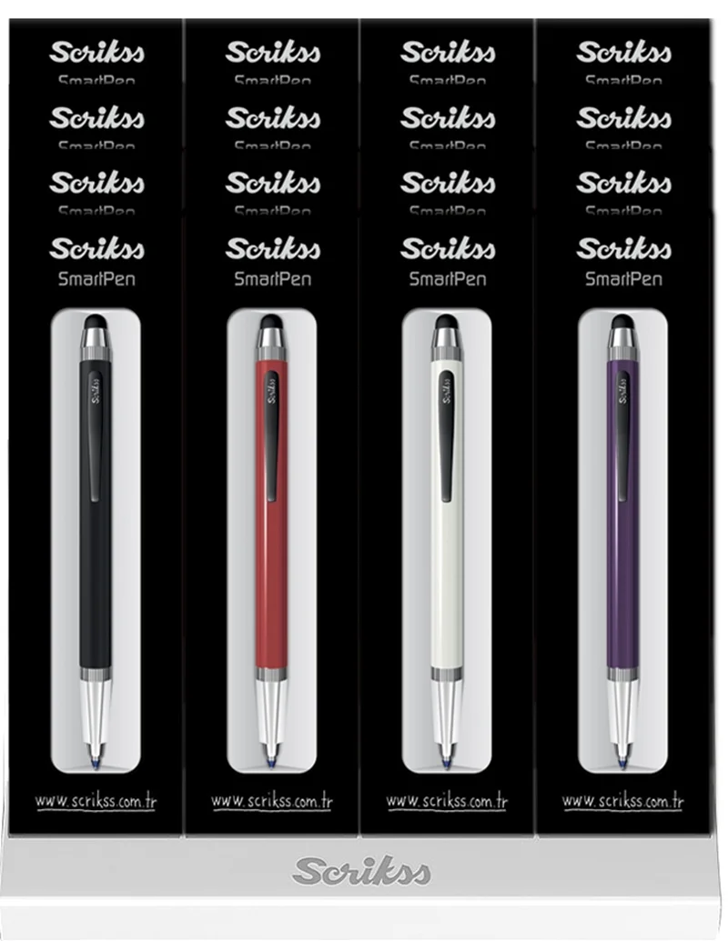 SCRIKSS TÜKENMEZ KALEM SMART PEN 699 16 LI STAND
