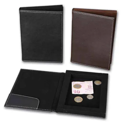 2K ADİSYON KUTUSU 14x20 SUNİ DERİ SİYAH 4006S