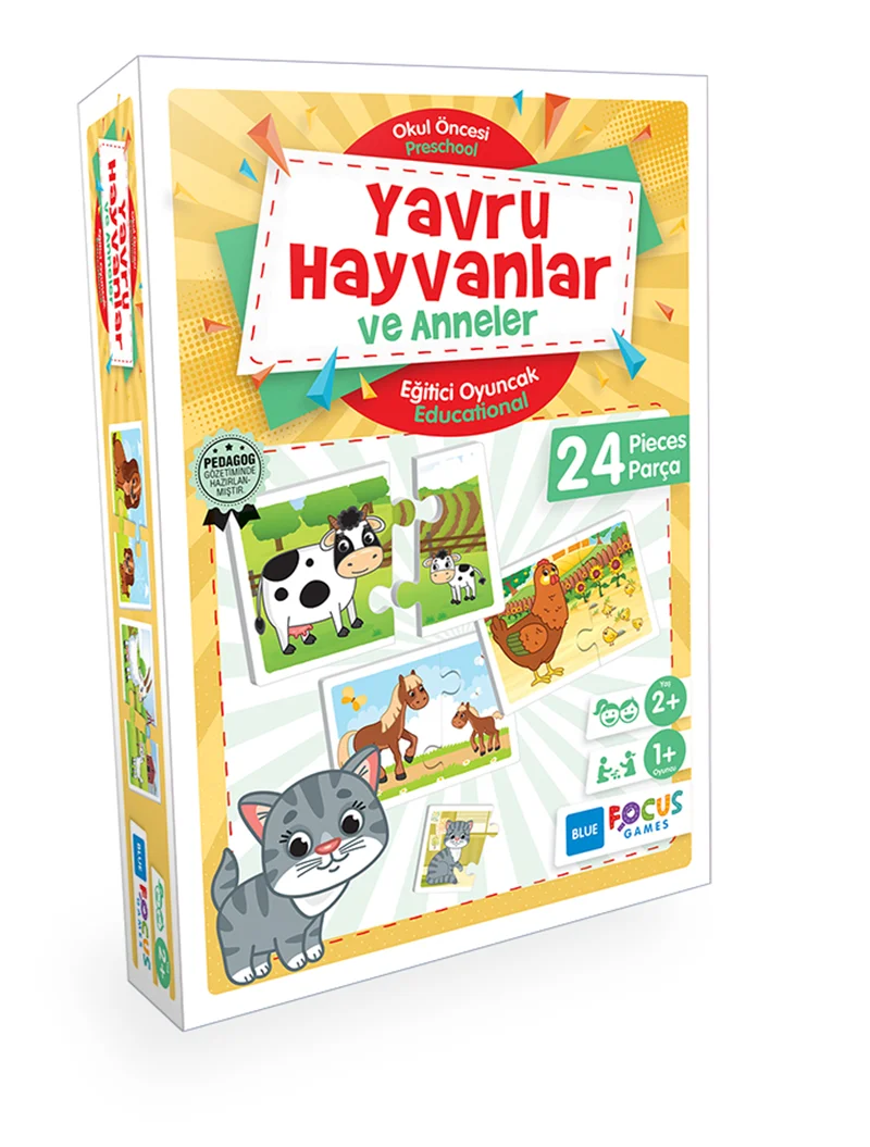 BLUE FOCUS OYUN YAVRU HAYVANLAR VE ANNELER BF152