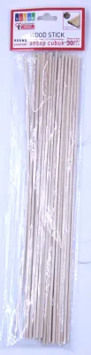 SÜDOR ÇUBUK AHŞAP 30CMx5MM 12 Lİ BS136