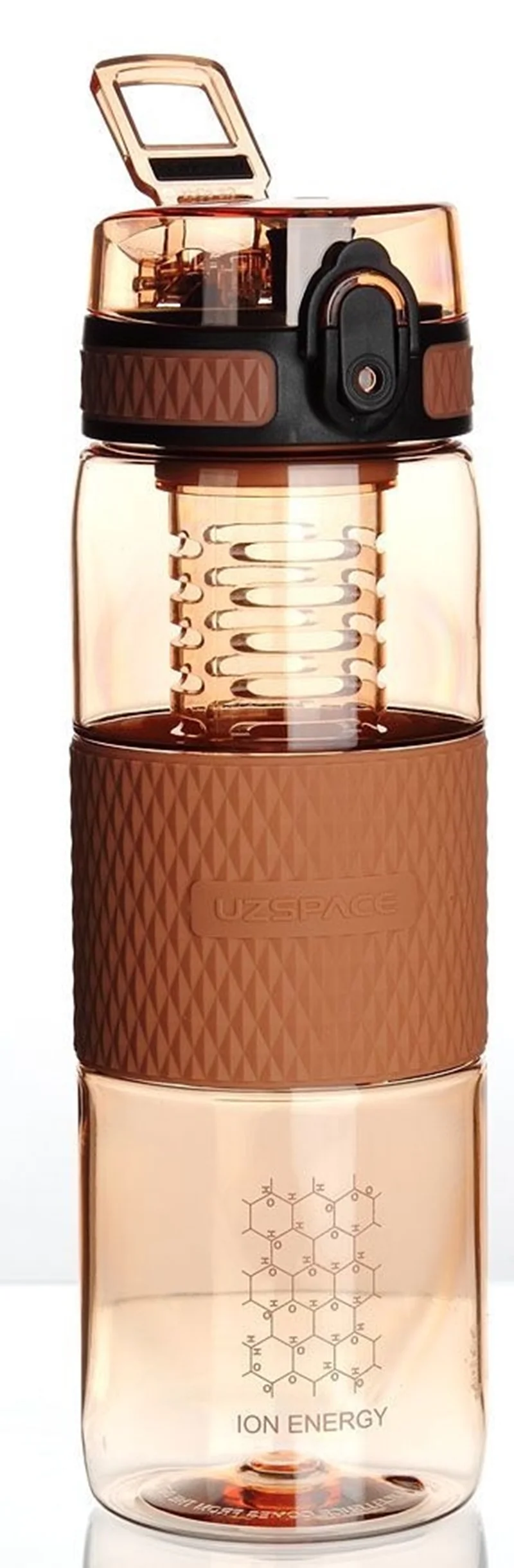 UZSPACE MATARA TRITAN 5061 700 ML KAHVE