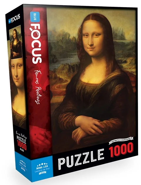 BLUE FOCUS PUZZLE 1000 PARÇA MONA LISA BF270